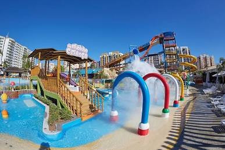 Área infantil aquática do Boulevard Suite Hotel
